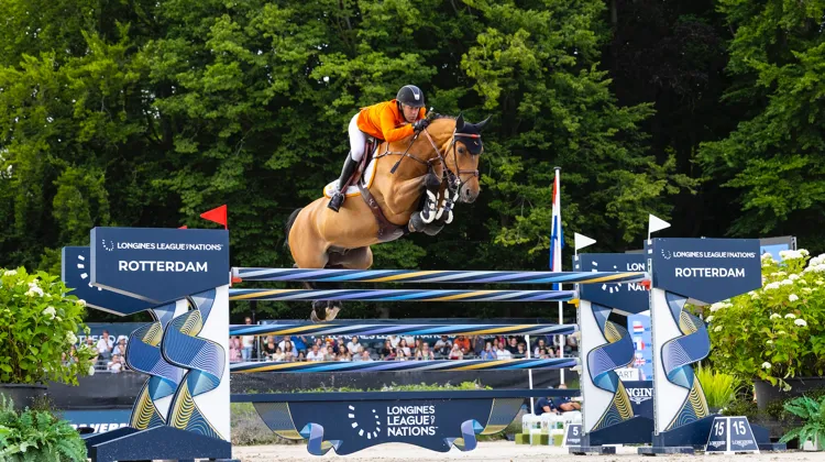 Avec un peu plus de sérennité au second tour, Maikel van der Vleuten et Beauville ont signé l’un des deux double zéro du jour à Rotterdam.
