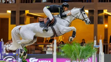 Avec deux points de retard, Peder Fredricson talonne de très près le leader du classement général, son compatriote Henrik von Eckermann.
