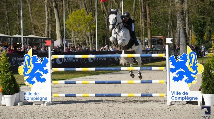Dernier à s'élancer au barrage, Jeroen Appelen a remporté le Grand Prix CWD de la Ville de Compiègne avec brio.
