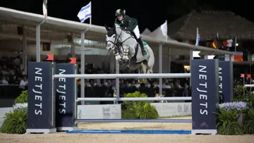 En réalisant le seul double sans-faute irlandais, Tom Wachman et Berlux ont grandement participé à la victoire de leur équipe.