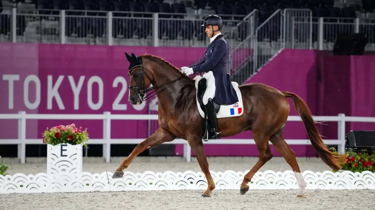 Alexandre Ayache et Zo What aux Jeux olympiques de Tokyo le 24 juillet. 
