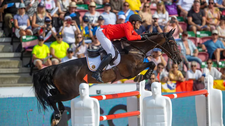 Nicola Philippaerts et Katanga van het Dingeshof ont conclu les Mondiaux de Herning au huitième rang. 
