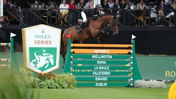Cet après-midi, Nina Mallevaey a dominé le Grand Prix du CSIO 5* de Bruxelles et s'est offerte sa première victoire dans une telle épreuve!