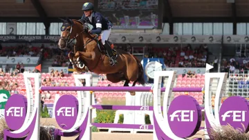 Ici, lors des Championnats du monde de Herning en août 2022, Henrik von Eckermann vivait son premier mois en tant que numéro un mondial.