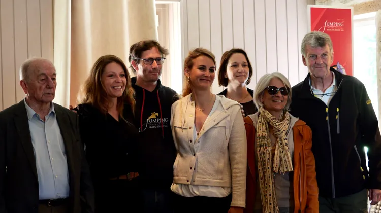 L'équipe organisatric du Jumping international de Bourg-en-Bresse. 