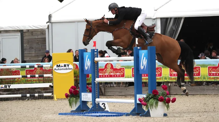 Hier, à Canteleu, Thomas Lambert a remporté le Grand Prix de Grand National.