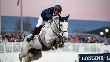 Avec Make my Day Z du Gevres, Marc Dilasser a été auteur d'un parcours sans pénalité en seconde manche de la Ligue des nations Longines à Ocala.