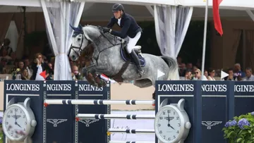 Etundel de Marocy & Dominique Hendrickx aux championnats du monde jeunes chevaux de Lanaken