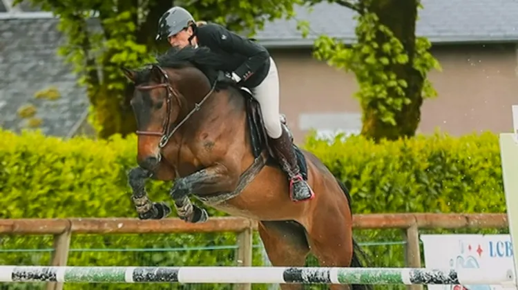 Anne-Claire Romain et Jolie du Logis 