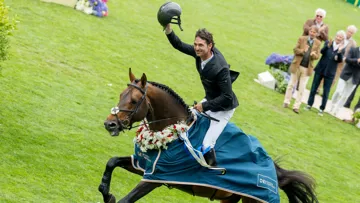 Steve Guerdat a mené le tout bon Easy Star de Talma à la victoire aujourd’hui à La Baule. 