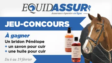 Equidassur vous propose de remporter un lot d'une valeur de 304€ !
