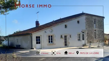 Propriété équestre en centre bourg idéale pour cavaliers