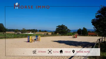 Propriété équestre entre Bourg en Bresse et Macon