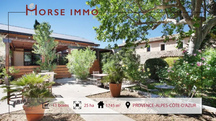 Exceptionnel domaine équestre de 25 hectares en Provence