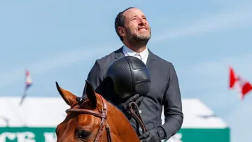 Patricio Pasquel a eu une pensée pour son bien-aimé Babel lors de la remise des prix hier.