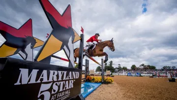 Boyd Martin et On Cue, vainqueurs du premier CCI 5*-L d'Elkton. 