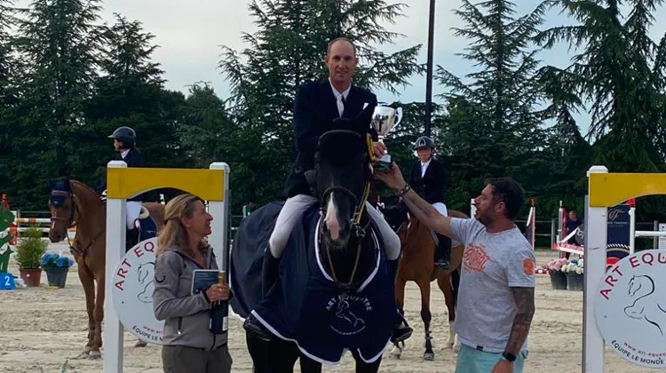 Geoffroy Martinez lors d’une récente remise de prix.
