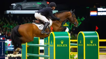 Dernier à s’élancer dans le barrage, Willem Greve a pris tous les risques avec son bai de douze ans pour tenter de décrocher la victoire. 