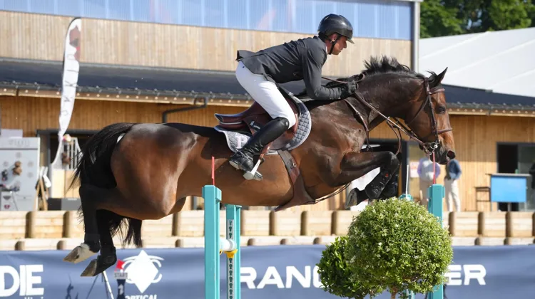 Au CSI 4* de Canteleu, Julien Épaillard a remporté l’épreuve du jour aux rênes de son fidèle Donatello d’Auge.