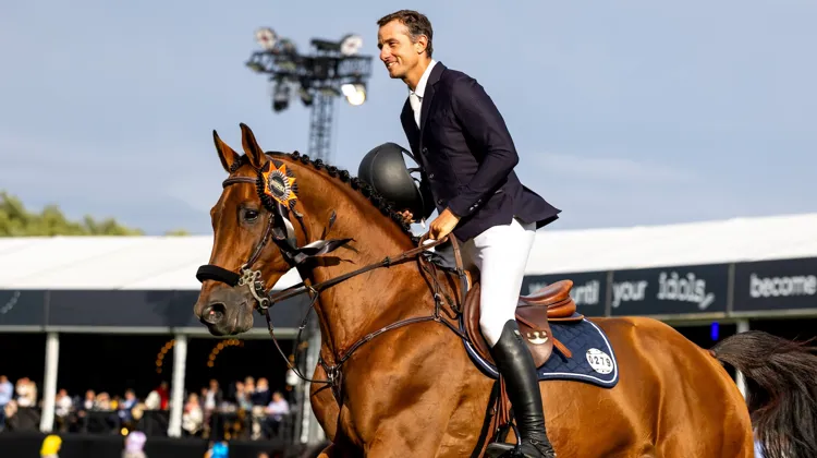 Grégory Wathelet et Bond James Bond de Hay ont notamment terminé à la deuxième place du Grand Prix CSIO 5* de Bruxelles en août. 