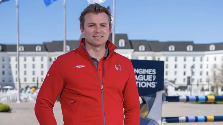 Peter van der Waaij lors du CSIO 5* d’Ocala, où la Suisse s’est démarquée. 