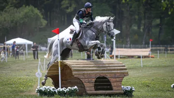 À l'issue du cross, Maxime Livio et Api du Libaire occupent la deuxième place du classement provisoire.