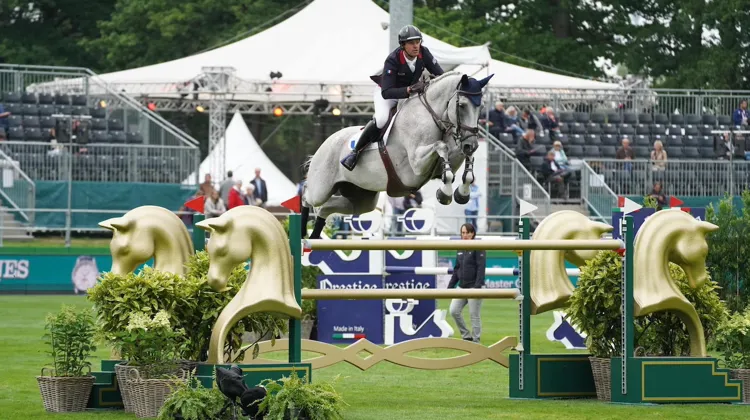 Mathieu Billot et Quel Filou aux championnats d'Europe de Riesenbeck