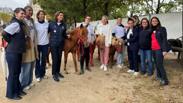 Aux jardins des Tuileries, la FFE a accueilli plus de sept cents enfants lors de la première Fête du Sport.