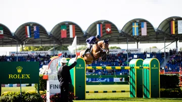 Daniel Deusser et Killer Queen VDM lors de leur victoire l'an passé. 