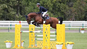 Particulièrement styliste, Crack Bel a été valorisé par Julien Gonin et s’apprête à poursuivre sa route sous selle irlandaise. 