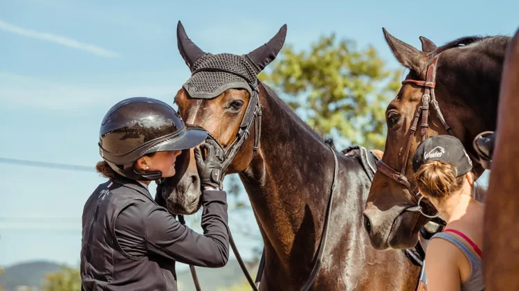 Une Étoile Landaise et Eden Leprevost Blin-Lebreton. 