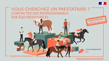 Equi-ressources lance une plateforme dédiée aux prestataires de la filière cheval