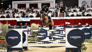 Sous la selle de Kevin Staut, Visconti du Telman a créé la surprise en terminant troisième de la finale de la Coupe du monde Longines.