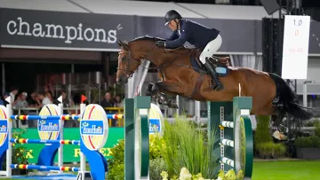 Jens Fredricson compte sur un piquet de chevaux très réduit, dont le meilleur élément est Markan Cosmopolit. 