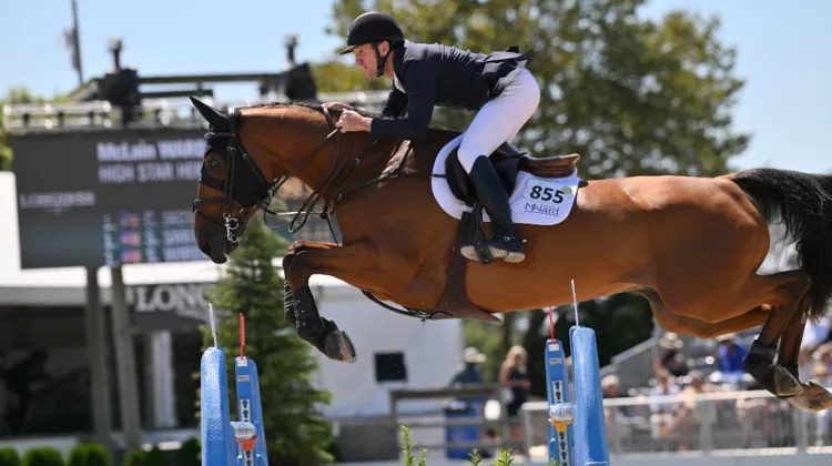 À Bridgehampton, le numéro huit mondial, en selle sur High Star Hero, a devancé Shane Sweetnam avec James Kann Cruz.