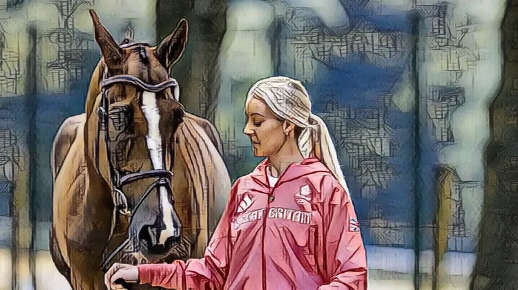 Yasmin Ingham, championne du monde en titre, meilleure représentante des moins de trente ans au classement mondial de concours complet.