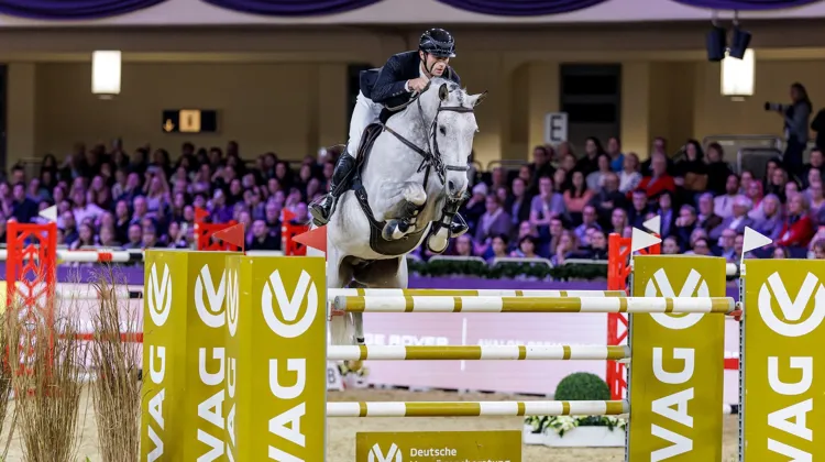 Richard Vogel et Cloudio ont remporté hier leur premier Grand Prix lors du CSI 4* de Francfort.
