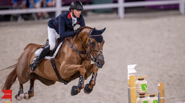 “Mon rêve serait qu’il puisse revenir au sport et gagner”, espère le Britannique au sujet d’Explosion W, qui l’a mené jusqu’au Graal à Tokyo, en 2021.