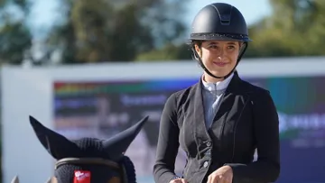 Présente à Oliva cette semaine, Léona Mermillod-Barron a été contrainte de rester sur place après que des cas de virus HEV-1 aient été détectés.