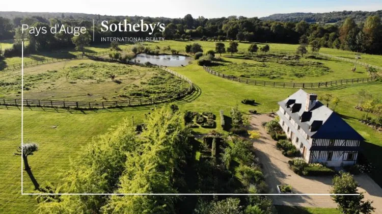Magnifique propriété de 200m² avec dépendances sur 3,2ha de parc paysagé et paddocks