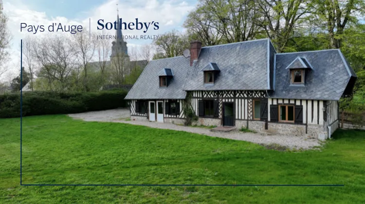 À vendre : jolie longère avec dépendance au calme proche de Cormeilles
