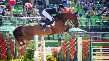 Avec Kevin Staut, Rêveur de Hurtebise*HDC avait été sacré Champion olympique par équipes à Rio, en 2016.