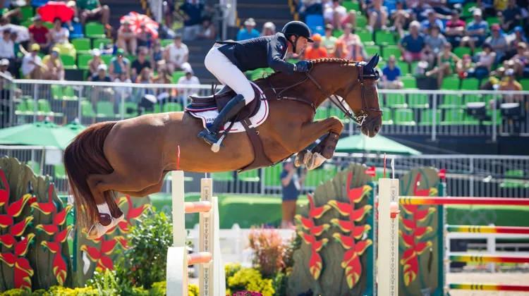 Avec Kevin Staut, Rêveur de Hurtebise*HDC avait été sacré Champion olympique par équipes à Rio, en 2016.