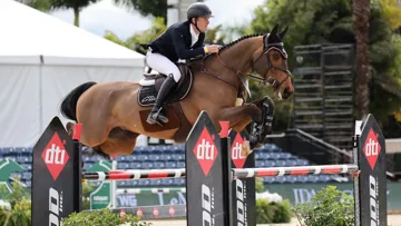 Pour leur première apparition internationale comune, Eddy Blue et Bertram Allen se sont imposés sur 1,55m.