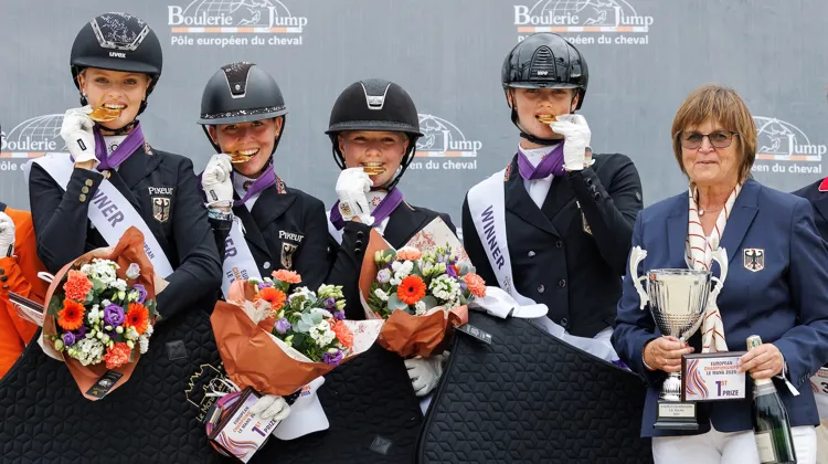 Au Mans, les dresseurs allemands se sont brillamment imposés dans la catégorie Juniors.