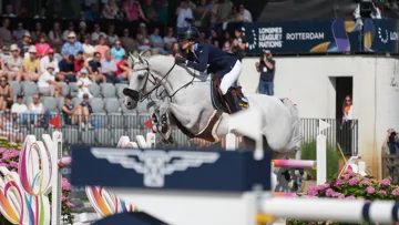 Avec sa fidèle Cicci BJN, Wilma Hellström a contribué à la victoire de l’équipe suédoise aux championnats d’Europe de Milan en 2023. 