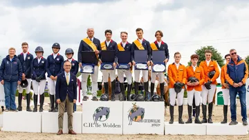 L’équipe de France, couronnée chez les Juniors. 