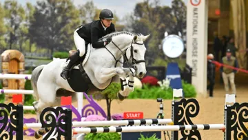 Shane Sweetnam et son impressionnant James Kann Cruz hier à Lexington. 