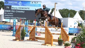 Émir du Chanu lors de sa victoire au championnat de France 2021. 