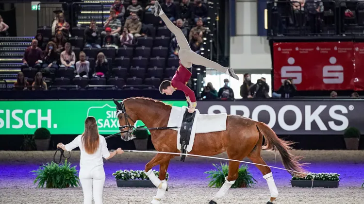 Lambert Leclezio cet après-midi lors du programme Libre. 